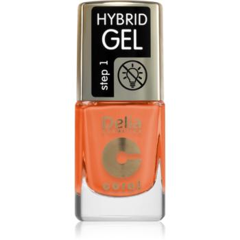 Delia Cosmetics Coral Nail Enamel Hybrid Gel gelový lak na nehty odstín 143 11 ml