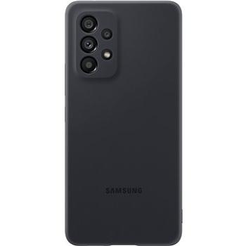 Samsung Galaxy A53 5G Silikonový zadní kryt černý (EF-PA536TBEGWW)