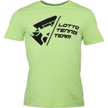 Lotto TENNIS CLUB TEE Pánské tričko, světle zelená, velikost