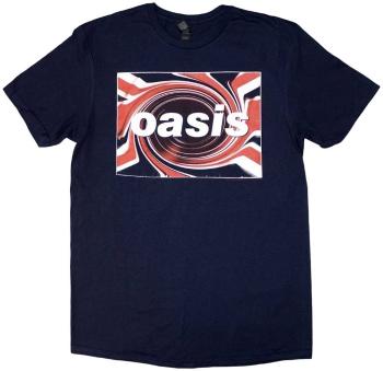 Oasis Tričko Union Jack Unisex Navy Blue S