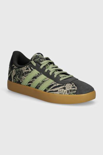 Dětské sneakers boty adidas VL COURT LionKing zelená barva, IF4086