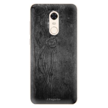 Silikonové pouzdro iSaprio - Black Wood 13 - Xiaomi Redmi 5 Plus