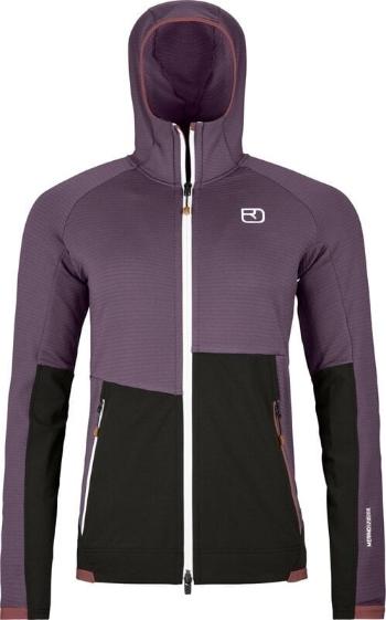 Ortovox Fleece Rib Hoody Womens Wild Berry XS Outdoorová mikina