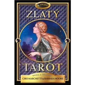 Kapesní Zlatý tarot: Kniha a 78 karet (978-80-7370-554-1)