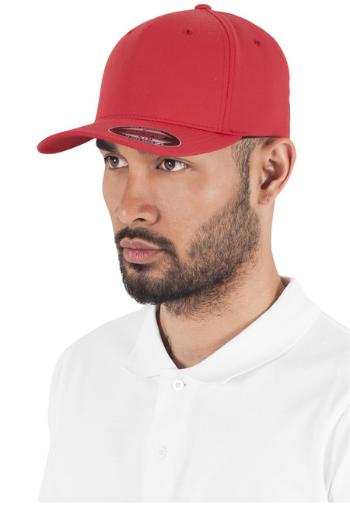 Urban Classics Flexfit 5 Panel red - S/M