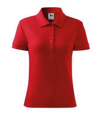 MALFINI Dámská polokošile Cotton Heavy - Červená | XL