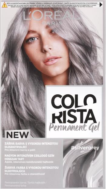 Hajfesték ĽORÉAL PARIS Colorista Permanent Gel Silver (60 ml)