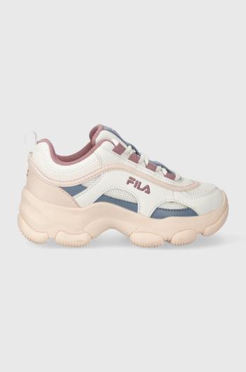 Dětské sneakers boty Fila STRADA DREAMSTER CB bílá barva