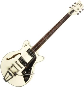 Duesenberg Fullerton TV White Semiakustická kytara