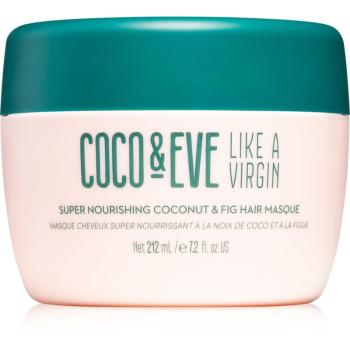 Coco & Eve Like A Virgin Super Nourishing Coconut & Fig Hair Masque hloubkově vyživující maska pro lesk a hebkost vlasů 212 ml