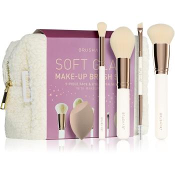 BrushArt Basic Soft Glam make-up brush set Ecsetkészlet táskával