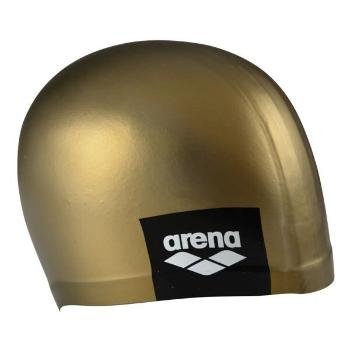 Arena LOGO MOULDED CAP Plavecká čepice, zlatá, velikost