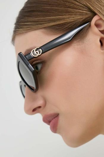 Sluneční brýle Gucci dámské, černá barva