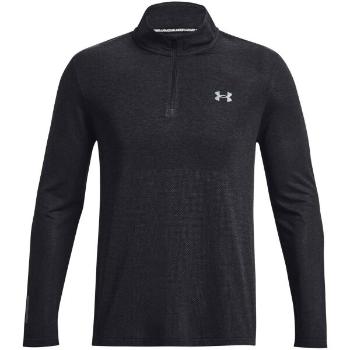 Under Armour STRIDE 1/4 ZIP Pánské tričko, černá, velikost