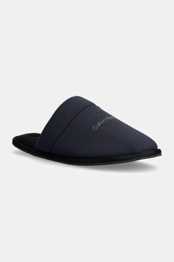 Pantofle Calvin Klein Jeans HOTEL SLIPPER tmavomodrá barva, YM0YM01134