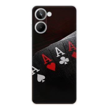 Odolné silikonové pouzdro iSaprio - Poker - Realme 10