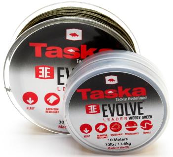 Taska evolve leader splétaná odolný odolný návazec 10 m-nosnost 30 lb / barva brown