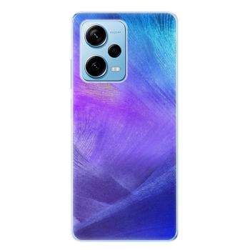 Odolné silikonové pouzdro iSaprio - Purple Feathers - Xiaomi Redmi Note 12 Pro 5G / Poco X5 Pro 5G