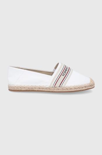 Espadrilky Tommy Hilfiger bílá barva