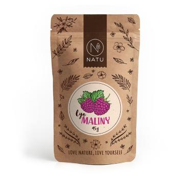 NATU Lyofilizované maliny 45 g