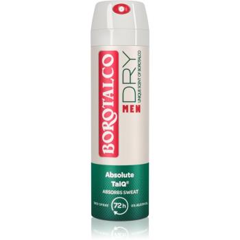 Borotalco MEN Dry deodorant ve spreji pro muže vůně Unique Scent of Borotalco 150 ml