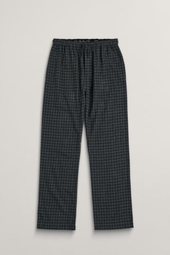 PYŽAMOVÉ KALHOTY GANT FLANNEL PANTS DARK GREY MELANGE