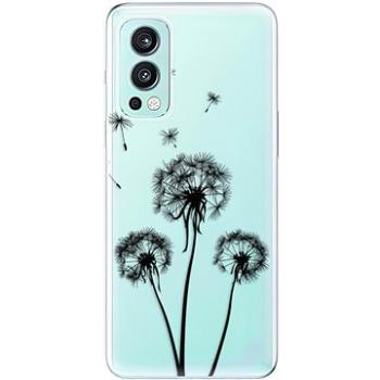 iSaprio Three Dandelions pro black pro OnePlus Nord 2 5G (danbl-TPU3-opN2-5G)