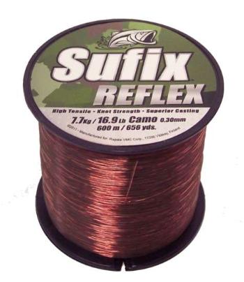 Sufix - rybářský vlasec reflex 600 m camo-průměr 0,35 mm / nosnost 23 lb / 10,5 kg