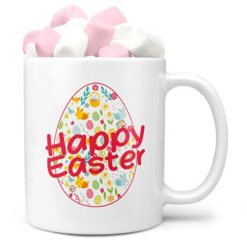 Hrnek Happy Easter (Náplň hrníčku: Marshmallow)