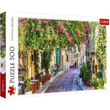 Trefl Puzzle Rozkvetlá romantická ulička 500 dílků (37386)