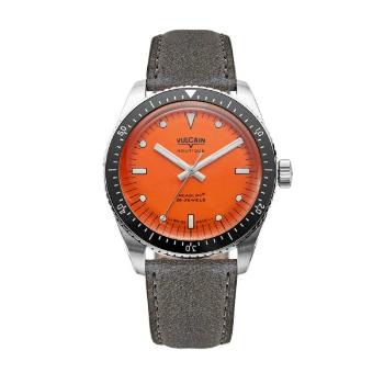 Vulcain Skindiver Nautique Orange - Grey