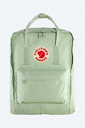 Batoh Fjallraven Kanken zelená barva, velký, s aplikací, F23510.600-600