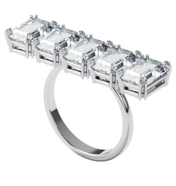 Swarovski Masivní třpytivý prsten s krystaly Millenia 5610730 50 mm