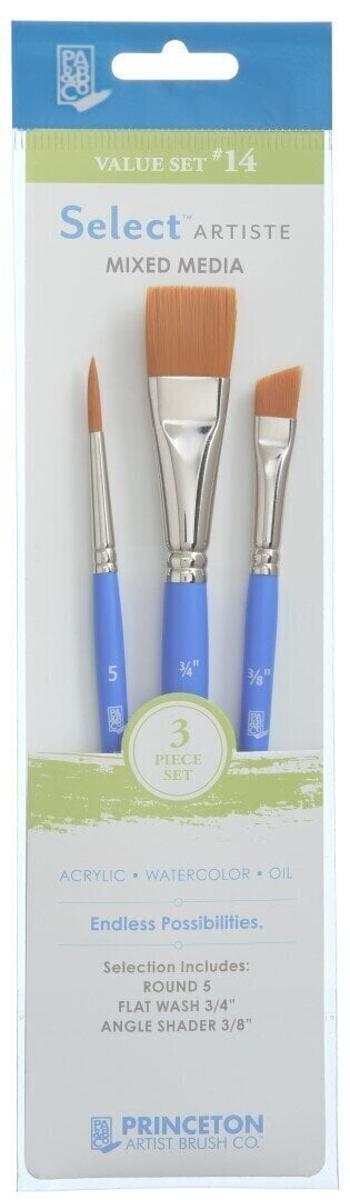 Princeton Brush Selectartiste Multi-Technique Sada štětců 3 ks