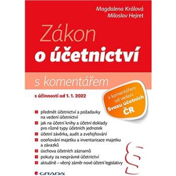 Zákon o účetnictví 2022 - s komentářem (978-80-271-3598-1)