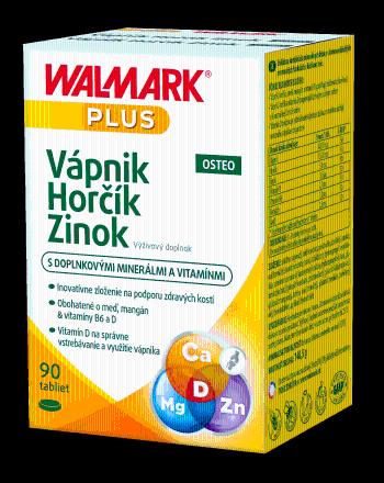 WALMARK Vápnik Horčík Zinok OSTEO 90 tableit 90 tablet