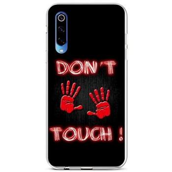 TopQ Xiaomi Mi 9 silikon Don´t Touch Red 42090 (Sun-42090)