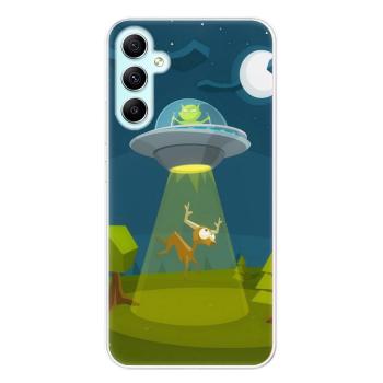 Odolné silikonové pouzdro iSaprio - Alien 01 - Samsung Galaxy A34 5G