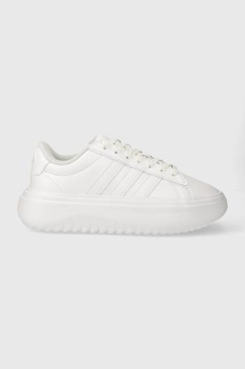 Sneakers boty adidas GRAND COURT bílá barva, IE1089