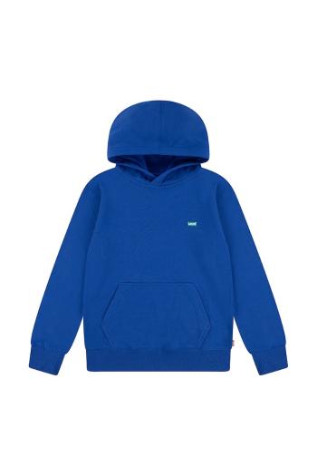 Detská mikina Levi's MINI BATWING PULL OVER HOO s kapucňou, jednofarebná, 8EK422