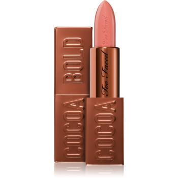 Too Faced Cocoa Bold Lipstick krémová rtěnka odstín Buttercream 3,3 g