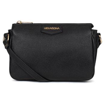 Dámská crossbody kabelka Hexagona Raisa - černá