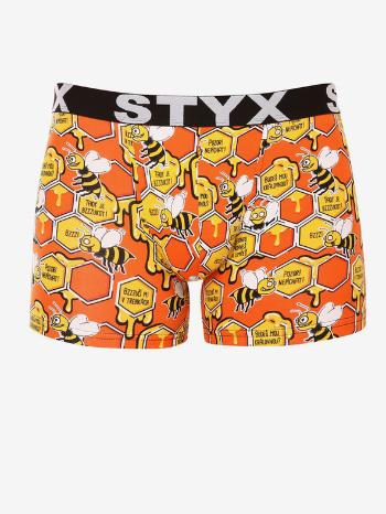 Styx Boxerky Oranžová