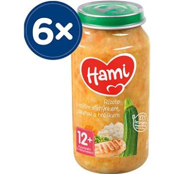 Hami Rizoto s krůtím stehýnkem, cuketou a hráškem 6× 250 g (5900852010729)