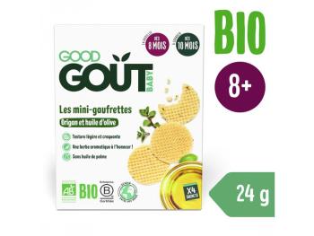 GOOD GOUT BIO Wafle s oreganem a olivovým olejem 24g Good Gout BIO