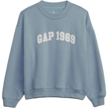 GAP FASHION LOGO Dětská mikina, světle modrá, velikost