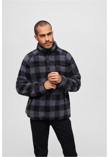 Brandit Teddyfleece Troyer black/grey - XL