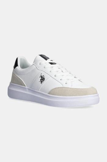 Sneakers boty U.S. Polo Assn. CODY bílá barva, CODY003M/DYS2