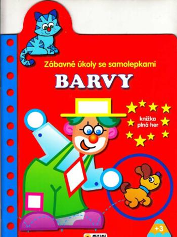 Zábavné úkoly se samolepkami - BARVY