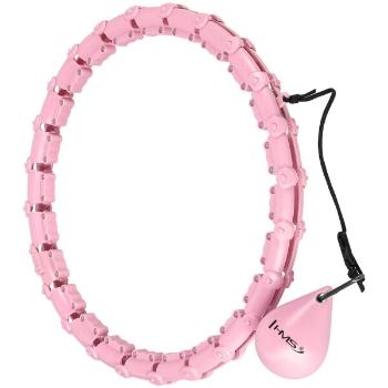 HMS HHW02 Masszázs hullahopp súllyal, rózsaszín, méret